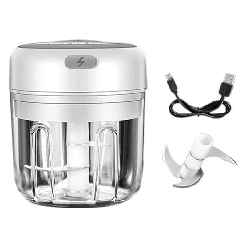 Electric Mini Garlic Chopper USB