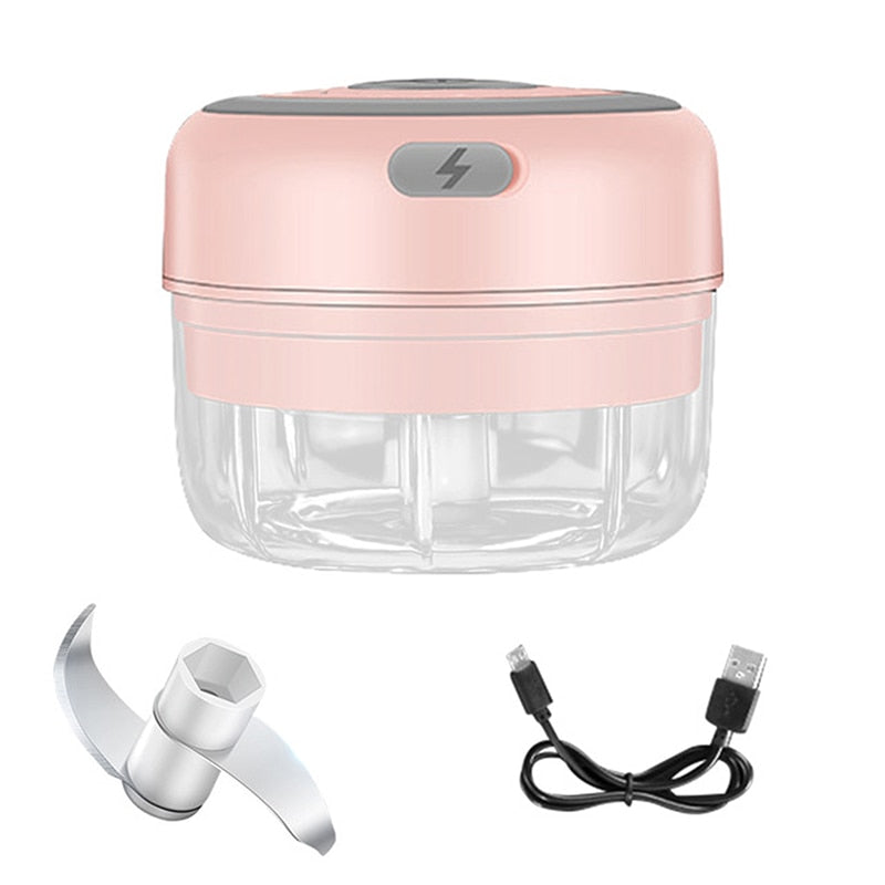 Electric Mini Garlic Chopper USB