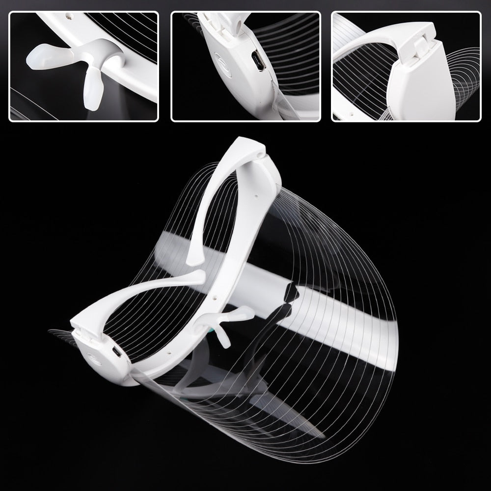 3-Color LED Face Therapy Mask