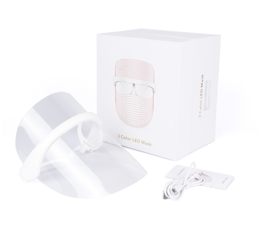 3-Color LED Face Therapy Mask