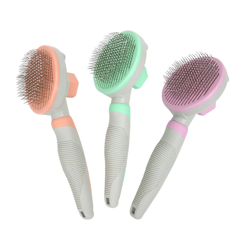 Self-Cleaning Pet Slicker Brush