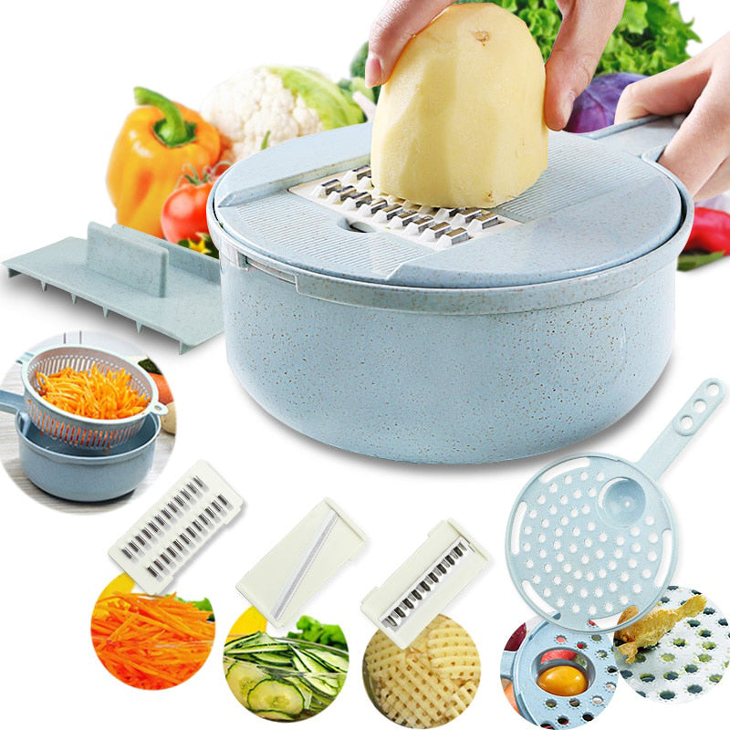 8-in-1 Mandoline Slicer Set