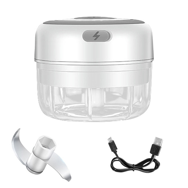 Electric Mini Garlic Chopper USB