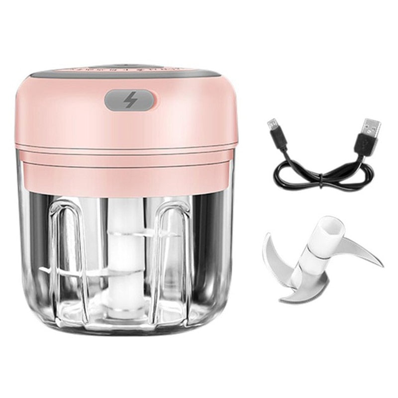 Electric Mini Garlic Chopper USB