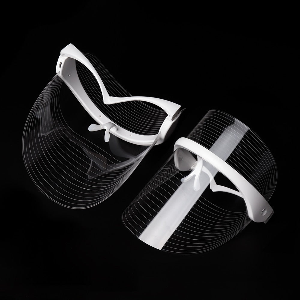 3-Color LED Face Therapy Mask