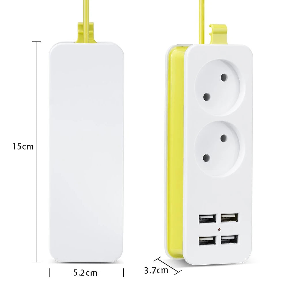 Smart Travel Power Strip 6-in-1