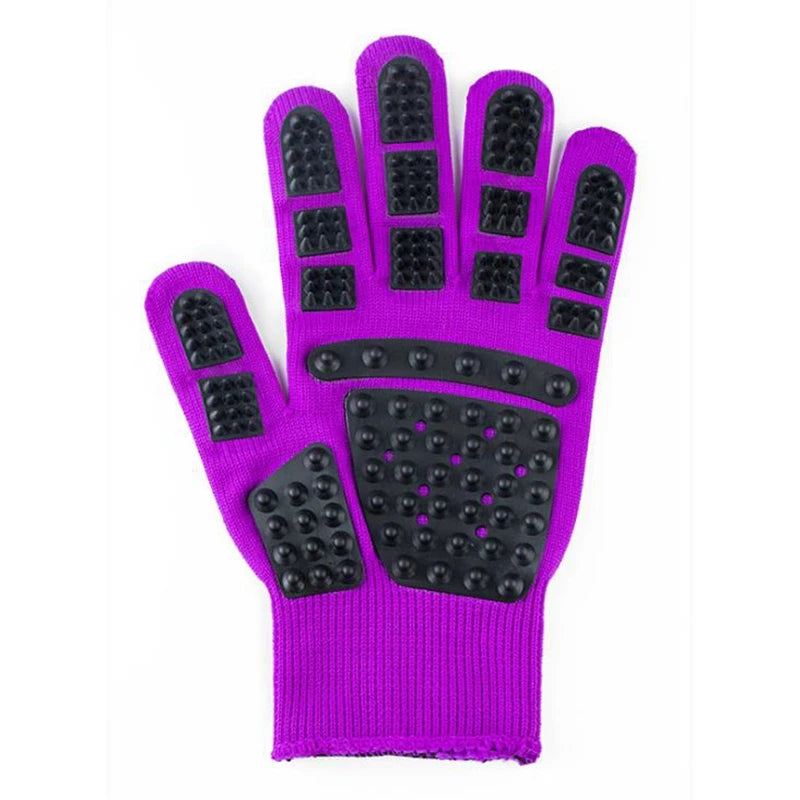 Pet Deshedding Grooming Glove