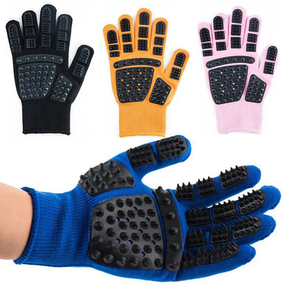 Pet Deshedding Grooming Glove